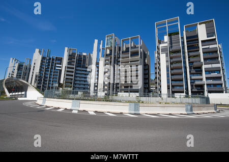 Des bâtiments modernes et des bureaux dans la nouvelle zone Portello, près de Milan, Fiera Milano, Italie Banque D'Images