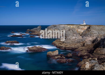 Phare des poulains Banque D'Images