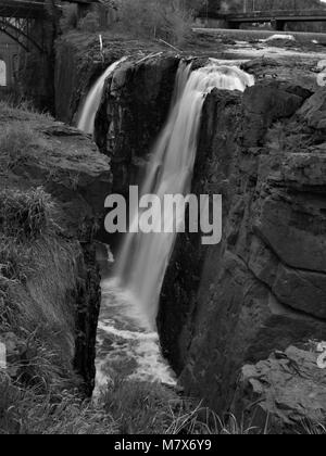 Site national de Great Falls, Paterson, New Jersey Banque D'Images