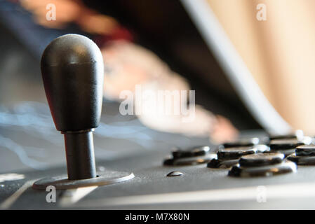 Joystick Arcade Banque D'Images