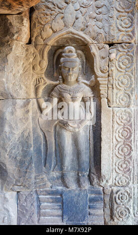 Temple Nokor Bachey, aka Wat Nokor, Banteay Prey Nokor et Banteay Prei Nokor, un 11e siècle temple hindou, Kampong Cham, Cambodge Asie Banque D'Images