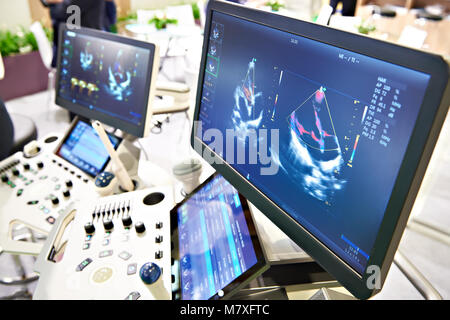 Dispositifs médicaux pour l'examen d'ultrasons Banque D'Images