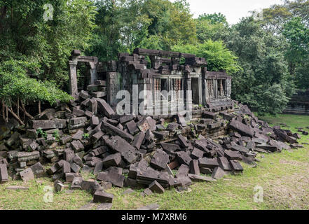 Prasat Beng Mealea Temple, Cambodge Banque D'Images