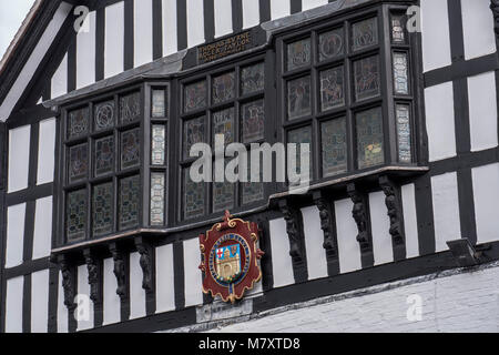 L'Hôtel de Ville High Street West Midlands Angleterre Shropshire Bridgnorth Banque D'Images