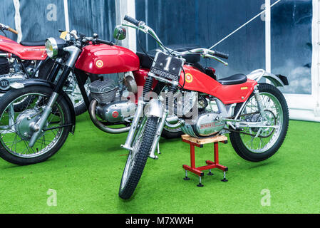 Moto Montesa antigua - ancienne moto Montesa Banque D'Images