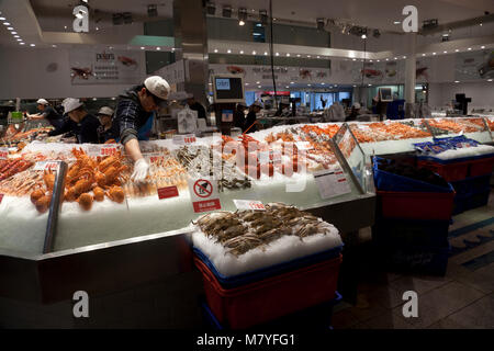 Marché aux poissons de Sydney pyrmont sydney New South Wales australie Banque D'Images