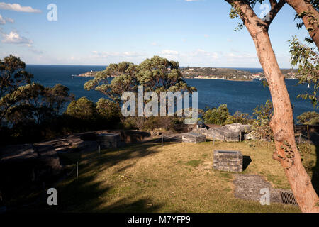 Georges head pointe mosman park sydney New South Wales australie Banque D'Images