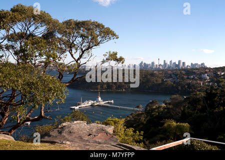 Georges head pointe mosman park sydney New South Wales australie Banque D'Images