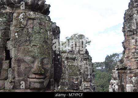 Angkor à Siem Reap, Cambodge Banque D'Images