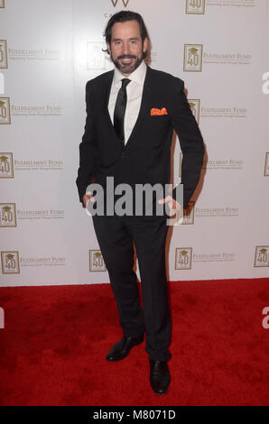 Hollywood, CA. 13Th Mar, 2018. Chris Gianlanella à un héritage de l'évolution de la vie présenté par le Fonds à la réalisation Ray Dolby Ballroom au Hollywood & Highland Center le 13 mars 2018 à Hollywood, Californie. Crédit : David Edwards/media/Alamy Punch Live News Banque D'Images