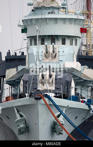 Museum Ship ORP Blyskawica est un destroyer de classe Grom qui a servi dans la marine polonaise durant la Seconde Guerre mondiale. ORP Blyskawica et il sister ship ORP Grom w Banque D'Images