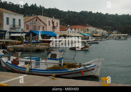 Port de Katakolon à Olympia en Grèce Banque D'Images