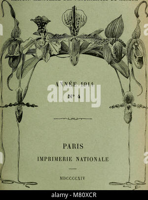 Bulletin du Muséum national d'histoire naturelle (1914) (14785022125) Banque D'Images