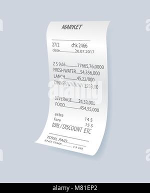 Atm financières réalistes vérifier élément du vecteur Illustration de Vecteur