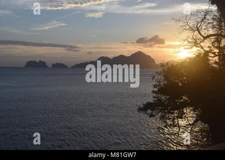 Commando 7 à El Nido, Palawan, Philippines Banque D'Images