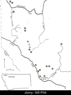 Montagnes du cabinet d'étude de l'ours grizzli (1983) (20323652898) Banque D'Images