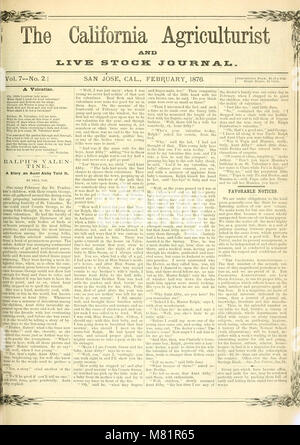 Californie agriculturist et live stock journal (20522897731) Banque D'Images