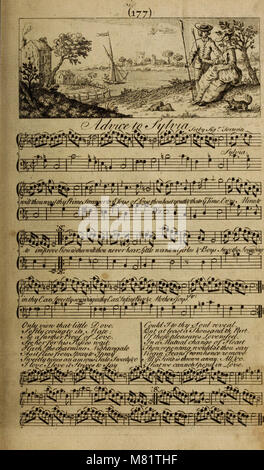 Calliope ou anglais l'harmonie - une collection des plus célèbres chansons anglais et écossais, soigneusement engrav'd'agrémentera et avec des conceptions adaptées à l'objet de chacune des chansons prises à partir des compositions (14595468469) Banque D'Images