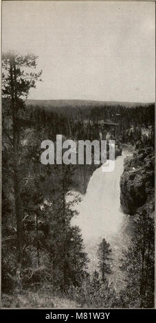 Campbell's new troisième édition révisée guide complet et descriptif livre du Parc de Yellowstone (1916) (14754594816) Banque D'Images