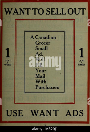 Canadian Grocer Janvier-juin 1908 (1908) (14784719112) Banque D'Images