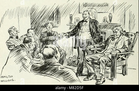 Caricature d'esprit et d'humour, d'une nation en photo, chanson et histoire (1911) (14780389394) Banque D'Images