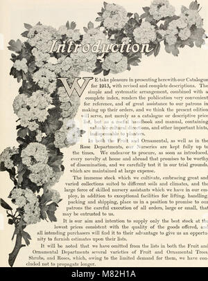 Catalogue des pépinières de Mount Hope créé en 1840 (1914) (20574334992) Banque D'Images