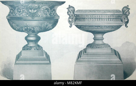 Catalogue des vases, fontaines, canapés et autres meubles de patio (1904) (14589558919) Banque D'Images