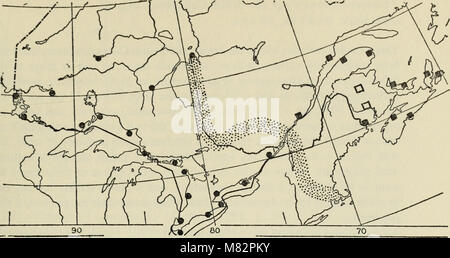 Vérifier la liste des amphibiens et reptiles du Canada et l'Alaska (1961) (19980805664) Banque D'Images