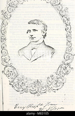 'Cleveland, Past and present : ITS Representative Men' (1869) raconte l'histoire et les figures clés de Cleveland, Ohio, détaillant la croissance de cityÂ€™ et ses personnalités marquantes au XIXe siècle. Banque D'Images