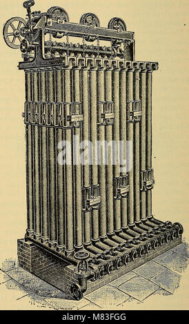 Tissage de coton- son développement, principes et pratique (1895) (14596557568) Banque D'Images