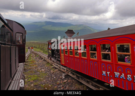 Mt Washington Cog Railway Banque D'Images