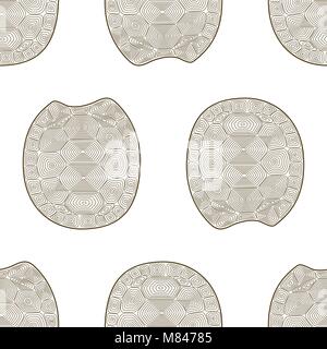 Tortue carapace transparente Tangle Zen. Livre de coloriage pour adulte Animaux de la faune. Fond d'écran tortue shell. La vie marine illustra vecteur Illustration de Vecteur