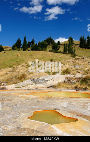 Mine de sel de Salinas de Bolivar, Equateur Banque D'Images