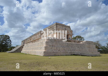 Le Palais du Gouverneur à Uxmal au Mexique Banque D'Images