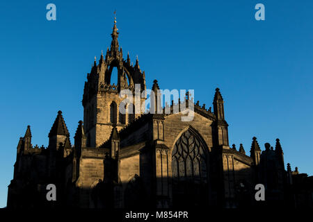 La cathédrale St Giles Royal Mile, Édimbourg Banque D'Images