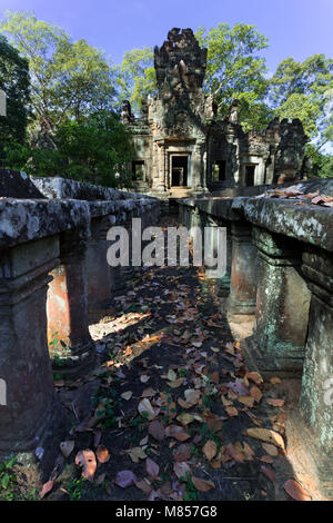 Chau Say Tevoda temple, Angkor, Cambodge Banque D'Images