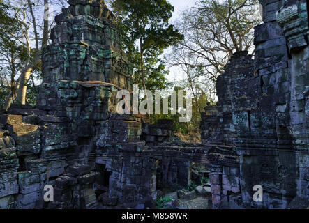 Temple de Banteay Chhmar, Cambodge Banque D'Images