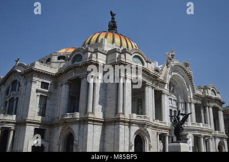 Palacio de Bellas Artes de Mexico City, Mexique Banque D'Images