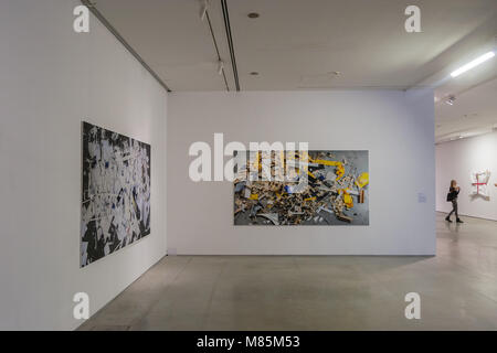 Intérieur du Musée d'Art Contemporain à Cracovie Banque D'Images