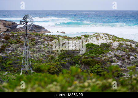 Moulin à Lovers Cove, Great Ocean Drive, Esperance, l'ouest de l'Australie Banque D'Images