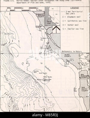 D'impact environnemental préparé sur le projet de Reyes-Farallon Point Islands Marine Sanctuary - Département du Commerce des États-Unis, National Oceanic and Atmospheric Administration, Office of (20986383012) Banque D'Images