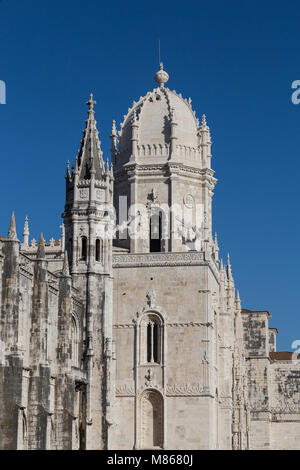 Monastère Mosteiro dos Jeronimos Belem Lisbonne. Banque D'Images