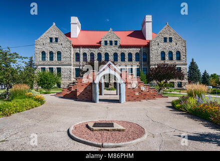 Paris Gibson Square Museum of Art à Great Falls, Montana, USA Banque D'Images