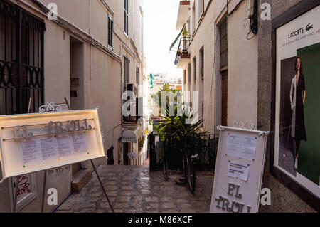 Sitges, Catalogne, Espagne, municipalité et localité espagnole de la province de Barcelone, ​​in la communauté autonome de Catalogne. Banque D'Images