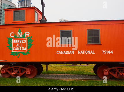 Canadian National Railway Museum de Toronto, 79144, Rotonde de John Street, le centre-ville de Toronto, Ontario, Canada. Banque D'Images