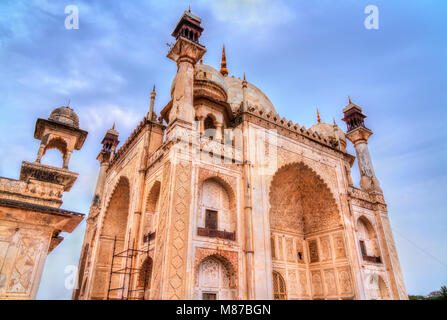 Bibi Ka Maqbara tombe, également connu sous le nom de Mini Taj Mahal. Aurangabad, Inde Banque D'Images
