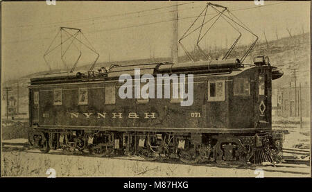 La traction électrique pour les trains de chemin de fer ; un livre pour les étudiants, ingénieurs électriques et mécaniques, les surintendants de puissance motrice et d'autres (1911) (14758520922) Banque D'Images