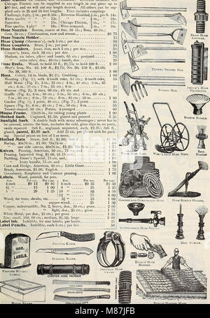 Dreer's 72nd Annual Edition Garden Book (1910) fournit des conseils complets de jardinage, offrant des instructions détaillées sur l'entretien des plantes, des recommandations de plantation saisonnière et des conseils pour une horticulture réussie. Banque D'Images