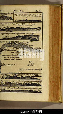 Où Theil der Reisen Herrn Wilhelm Dampier, anglais - Capitains zur See nach der südlichen Ländern, Neu-Holland tellement er im Jahr 1699 gethan, worinen, eine Beschreibung der Canarischen, Insuln (21077050582) Banque D'Images