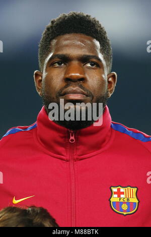 Barcelone, Espagne. 14Th Mar, 2018. () Football/Football : Ligue des Champions Tour de 16 2ème match aller entre le FC Barcelone 3-0 FC Chelsea au Camp Nou à Barcelone, Espagne . Credit : Mutsu Kawamori/AFLO/Alamy Live News Banque D'Images